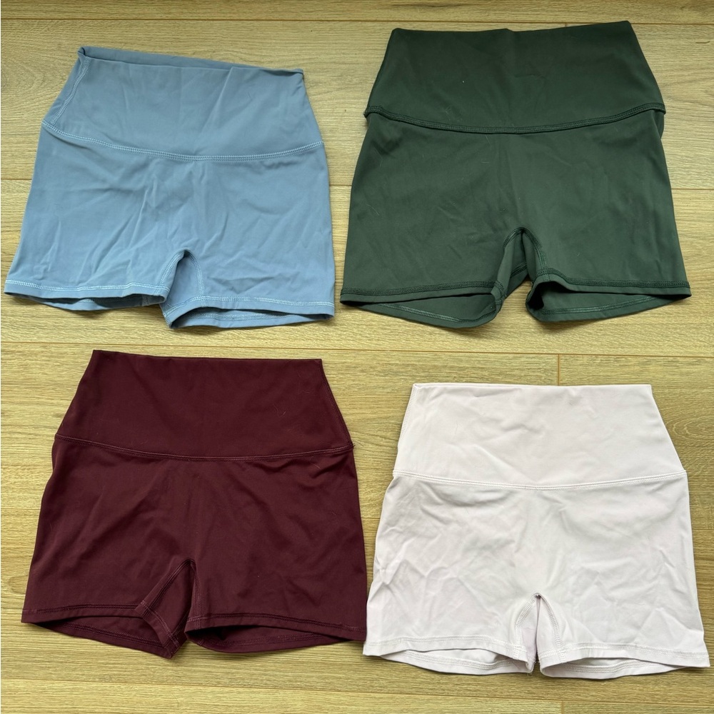 Never worn Garage active shorts bundle